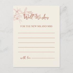 Cartão Postal Eterno Flor Bem Deseja