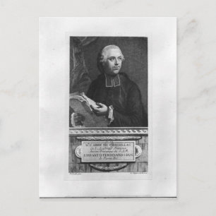 Cartão Postal Etienne Bonnot de Condillac