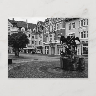 Cartão Postal Etiqueta 062: Gänsemarkt