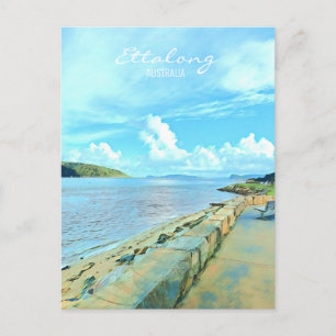 Cartão Postal Ettalong Costa Central NSW Austrália