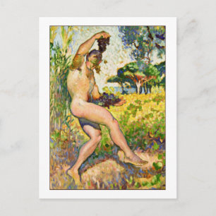 Cartão Postal Etude Pour Faune por Henri-Edmond Cross