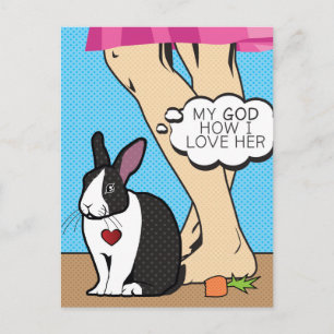 CARTÃO POSTAL EU A AMO