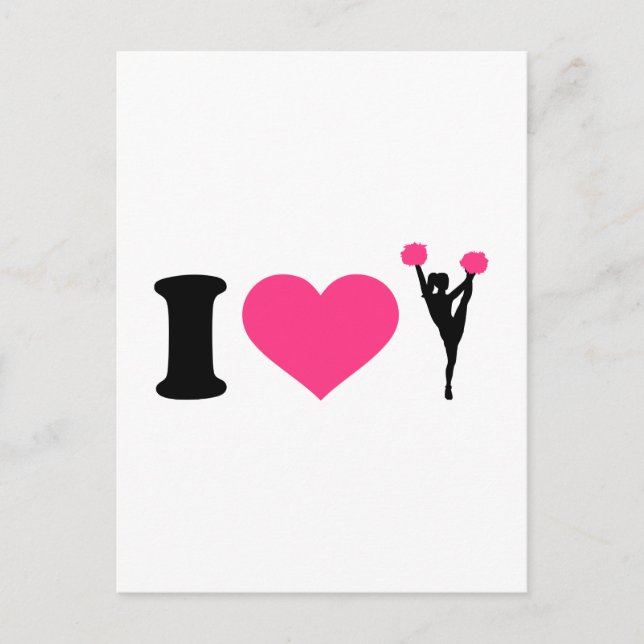 Cartão Postal Eu adoro animação (Frente)