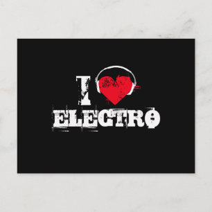 Cartão Postal Eu adoro eletro