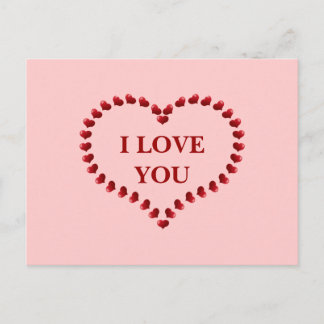 CARTÃO POSTAL EU AMO.......