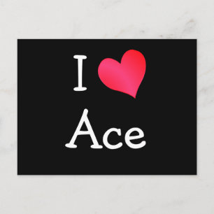 Cartão Postal Eu Amo Ace