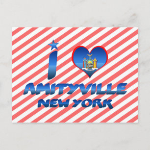 Cartão Postal Eu amo Amityville, Nova York