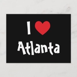 Cartão Postal Eu Amo Atlanta
