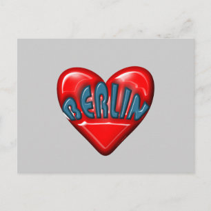Cartão Postal Eu Amo Berlim