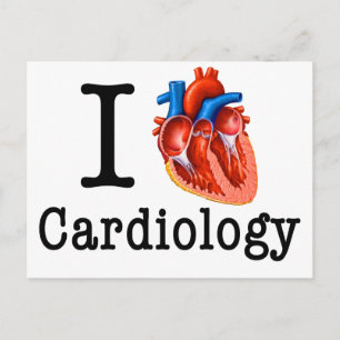 Cartão Postal Eu amo Cardiologia