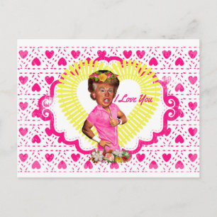 Cartão Postal eu amo donald Trump