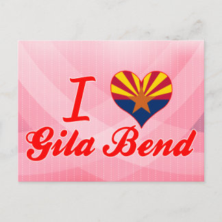 Cartão Postal Eu Amo Gila Bend, Arizona