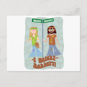 Cartão Postal Eu amo Haight Ashbury