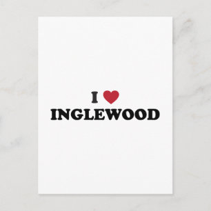 Cartão Postal Eu amo Inglewood California