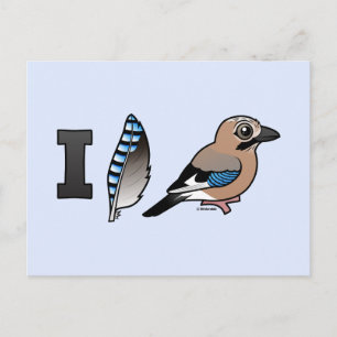 Cartão Postal Eu Amo Jays