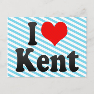 Cartão Postal Eu Amo Kent, Estados Unidos