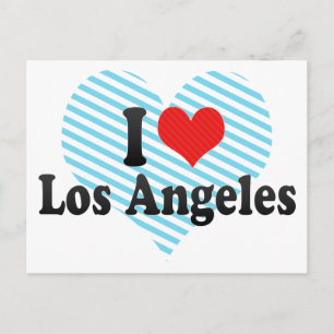 Cartão Postal Eu Amo Los Angeles