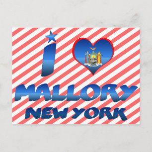 Cartão Postal Eu amo Mallory, Nova York