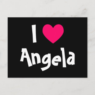 Cartão Postal Eu Amo Meu Cartão-Postal De Docinho