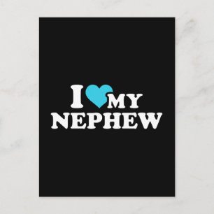 Cartão Postal Eu amo meu sobrinho