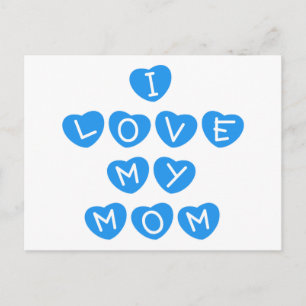 Cartão Postal Eu Amo Minha Mãe