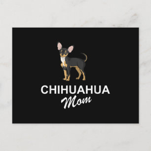 Cartão Postal Eu Amo Minha Mãe Chihuahua Lover Giftidea Chiwawa