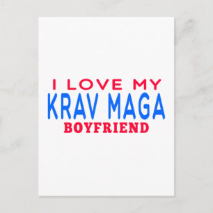 Cartão Postal Eu Amo Minha Namorado De Krav Maga