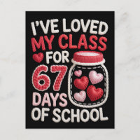 Eu amo minha turma há 67 dias de aula
