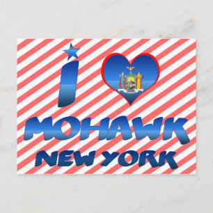 Cartão Postal Eu amo Mohawk, Nova York
