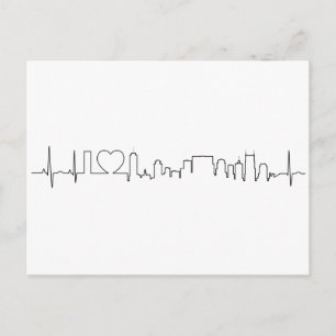 Cartão Postal Eu amo Nashville num estilo extraordinário