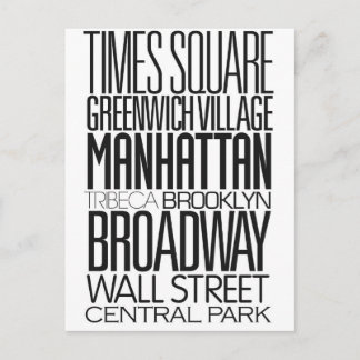 Cartão Postal Eu Amo NY