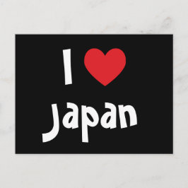 Cartão Postal Eu Amo o Japão