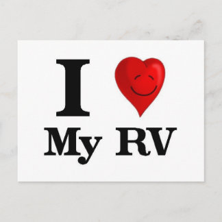 Cartão Postal Eu Amo O Meu RV