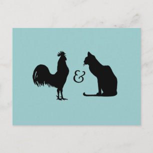 Cartão Postal Eu amo os dois