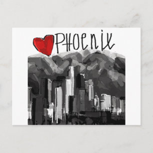 Cartão Postal Eu amo Phoenix