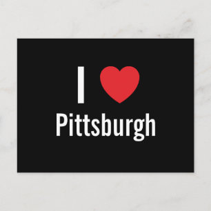 Cartão Postal Eu amo Pittsburgh