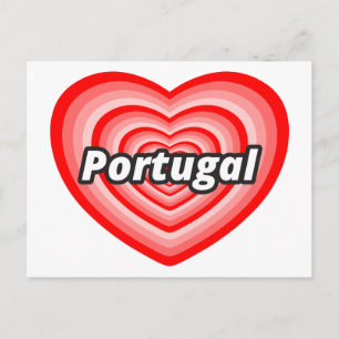 Cartão Postal Eu amo Portugal
