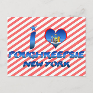 Cartão Postal Eu amo Poughkeepsie, Nova York