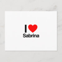 eu amo sabrina