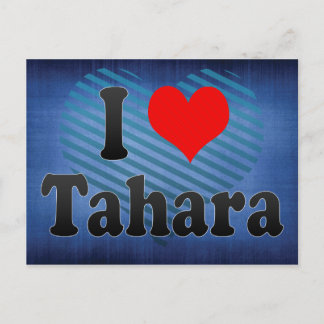 Cartão Postal Eu Amo Tahara, Japão