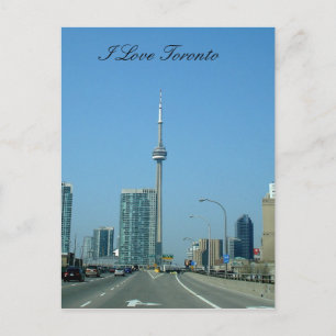 Cartão Postal Eu Amo Toronto