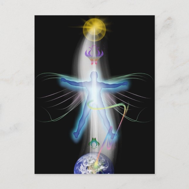 Cartão Postal Eu Chamo Luz (Frente)