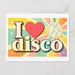 Cartão Postal "Eu [Coração] Disco"