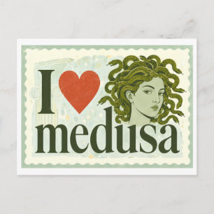 Cartão Postal "Eu [Coração] Medusa"