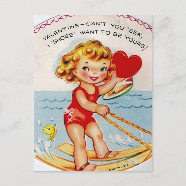 Cartão Postal Eu Curto Quero Ser Seu (Frente)