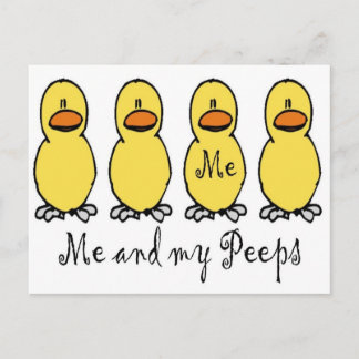 Cartão Postal Eu e Minha Galera