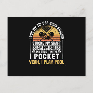 Cartão Postal Eu esfreguei meus melhores jogadores engraçados de