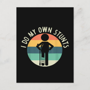 Cartão Postal eu faço minhas próprias acrobacias