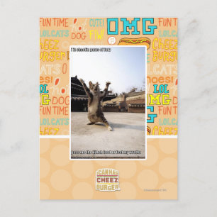 Cartão Postal Eu faço palhaços de fúria