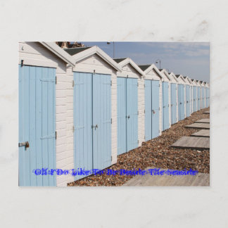 Cartão Postal Eu Gosto De Estar Ao Lado Da Costa